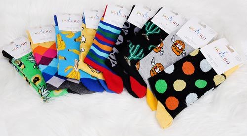 Colorful Men's Socks Models
