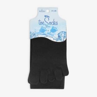 Bolero - Bolero Erkek Siyah Mantar Önleyici Parmak Çorap - E54 (1)