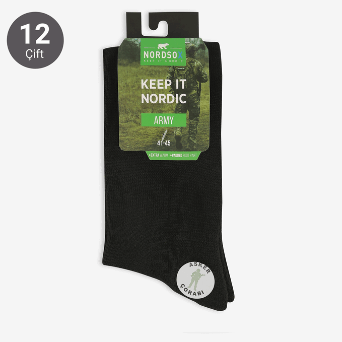 Wholesale 12-Pack Soldier Socks